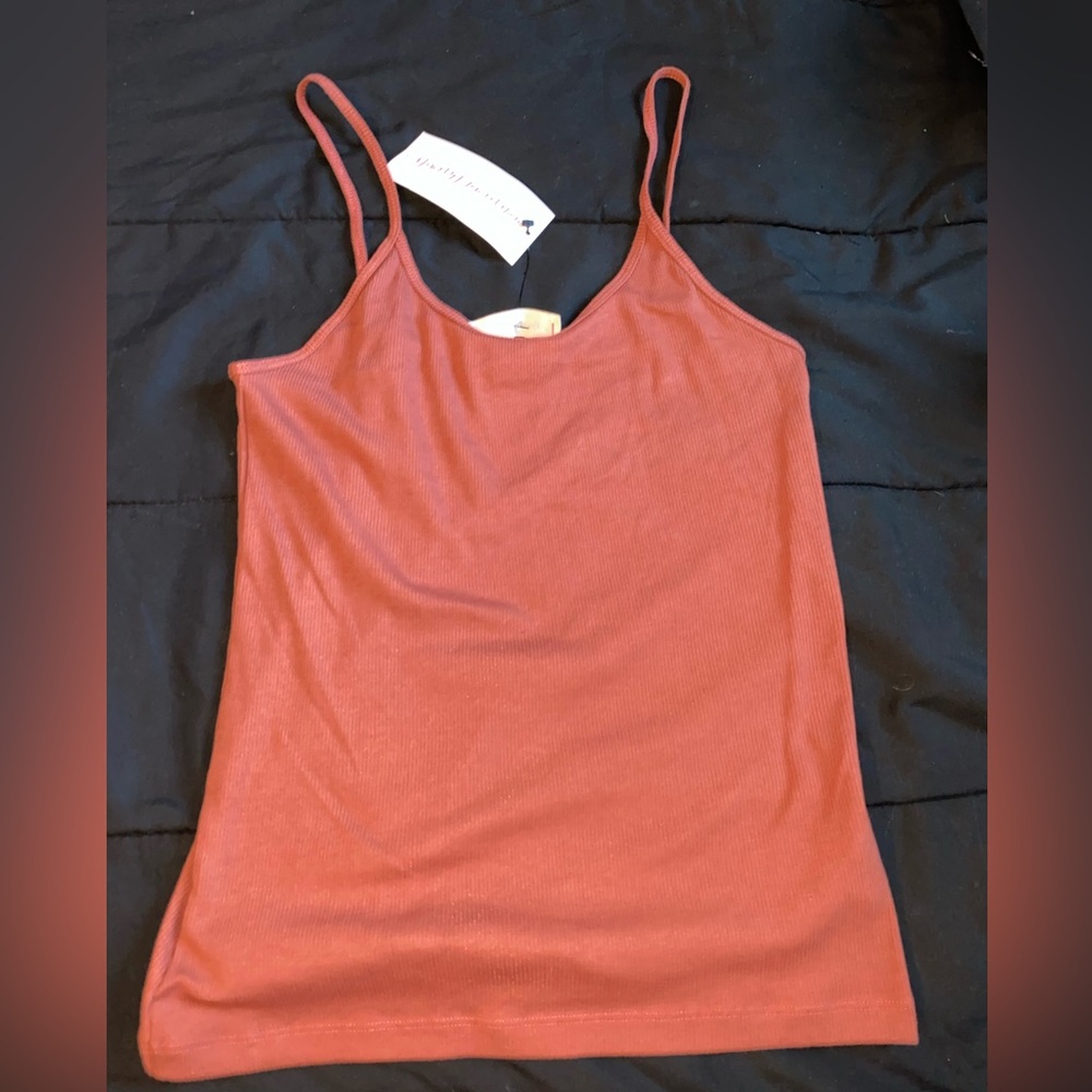 Women’s Large Burnt Orange Tank Top